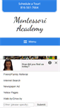 Mobile Screenshot of montessori-academy-kc.com